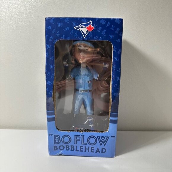 Preowned BO BICHETTE "BO FLOW" TORONTO BLUE JAYS BOBBLEHEAD - Picture 16 of 16